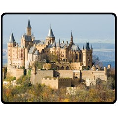 Hilltop Castle Double Sided Fleece Blanket (medium) 