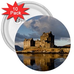 EILEAN DONAN CASTLE 3  Buttons (10 pack) 