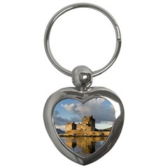 EILEAN DONAN CASTLE Key Chains (Heart) 