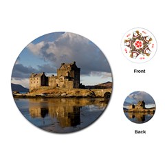 EILEAN DONAN CASTLE Playing Cards (Round) 