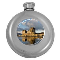 EILEAN DONAN CASTLE Round Hip Flask (5 oz)