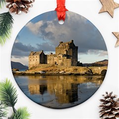 EILEAN DONAN CASTLE Round Ornament (Two Sides) 