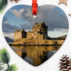 EILEAN DONAN CASTLE Heart Ornament (2 Sides)