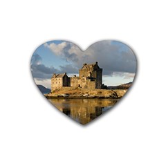 EILEAN DONAN CASTLE Heart Coaster (4 pack) 