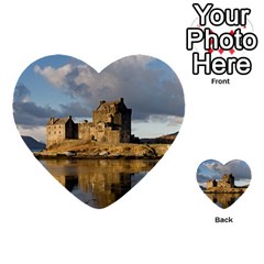 EILEAN DONAN CASTLE Multi-purpose Cards (Heart) 