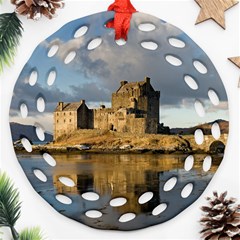 EILEAN DONAN CASTLE Ornament (Round Filigree) 