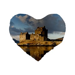 EILEAN DONAN CASTLE Standard 16  Premium Heart Shape Cushions