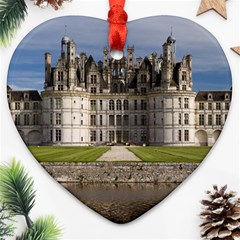 Chambord Castle Heart Ornament (2 Sides) by trendistuff