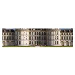 CHAMBORD CASTLE Satin Scarf (Oblong) Front