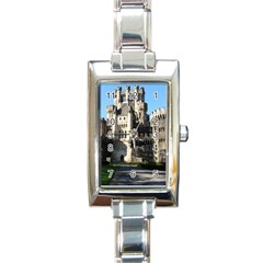 Butron Castle Rectangle Italian Charm Watches by trendistuff