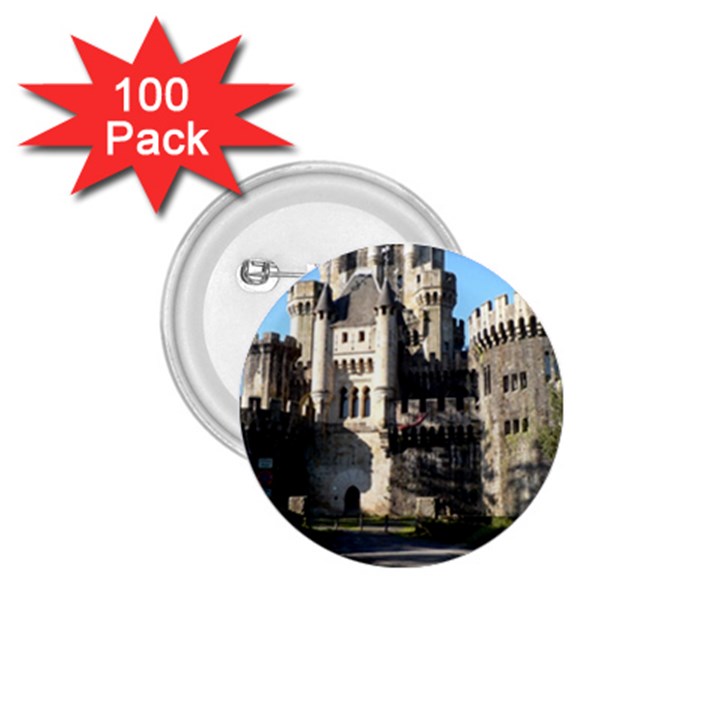 BUTRON CASTLE 1.75  Buttons (100 pack) 