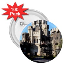 Butron Castle 2 25  Buttons (100 Pack)  by trendistuff