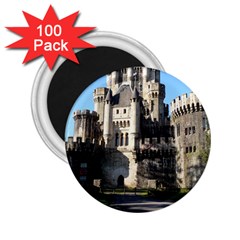 Butron Castle 2 25  Magnets (100 Pack)  by trendistuff