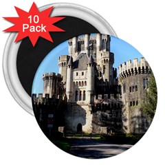 Butron Castle 3  Magnets (10 Pack)  by trendistuff