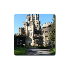 Butron Castle Square Magnet by trendistuff