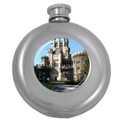 Butron Castle Round Hip Flask (5 Oz) by trendistuff