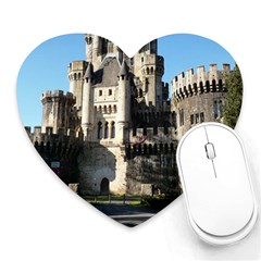 Butron Castle Heart Mousepads by trendistuff