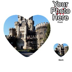 Butron Castle Multi-purpose Cards (heart)  by trendistuff