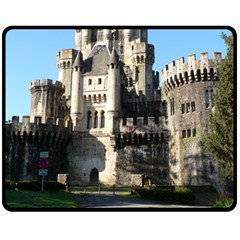 Butron Castle Fleece Blanket (medium) 