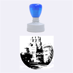 Butron Castle Rubber Round Stamps (medium) by trendistuff