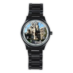 Butron Castle Stainless Steel Round Watches