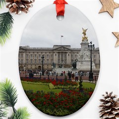 Buckingham Palace Ornament (oval)  by trendistuff