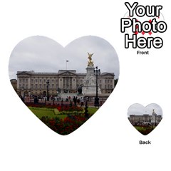 Buckingham Palace Multi-purpose Cards (heart)  by trendistuff