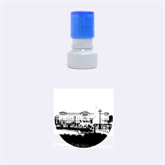 Buckingham Palace Rubber Round Stamps (small) by trendistuff