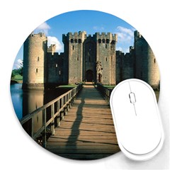 Bodiam Castle Round Mousepads