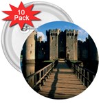 BODIAM CASTLE 3  Buttons (10 pack) 