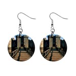 BODIAM CASTLE Mini Button Earrings