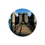 BODIAM CASTLE Rubber Round Coaster (4 pack) 