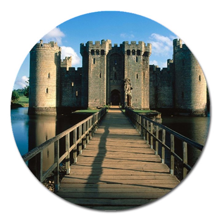 BODIAM CASTLE Magnet 5  (Round)