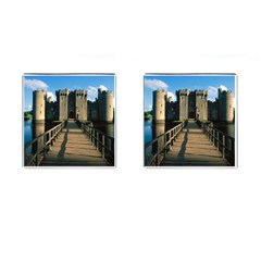 Bodiam Castle Cufflinks (square) by trendistuff