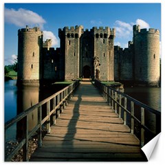 Bodiam Castle Canvas 12  X 12   by trendistuff