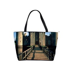 Bodiam Castle Shoulder Handbags by trendistuff