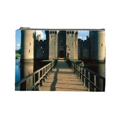 Bodiam Castle Cosmetic Bag (large)  by trendistuff