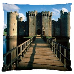 Bodiam Castle Large Cushion Cases (one Side)  by trendistuff