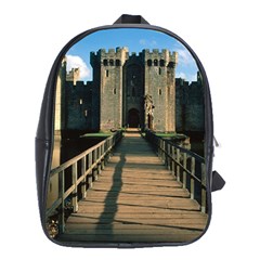 Bodiam Castle School Bags (xl)  by trendistuff