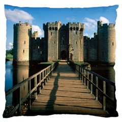 Bodiam Castle Standard Flano Cushion Cases (two Sides)  by trendistuff