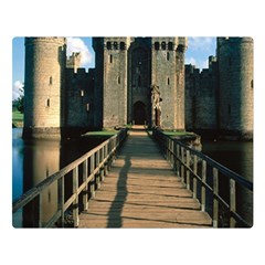 Bodiam Castle Double Sided Flano Blanket (large) 