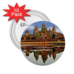 Angkor Wat 2 25  Buttons (10 Pack) 