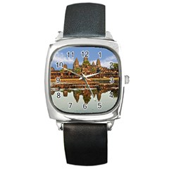 Angkor Wat Square Metal Watches by trendistuff