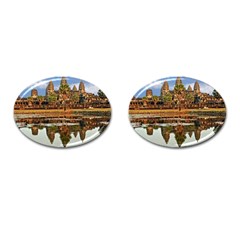 Angkor Wat Cufflinks (oval) by trendistuff