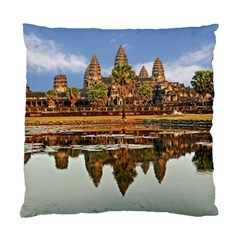 Angkor Wat Standard Cushion Case (one Side)  by trendistuff