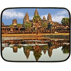 Angkor Wat Double Sided Fleece Blanket (mini) 