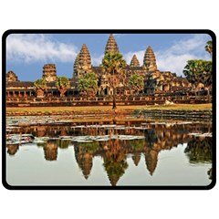 Angkor Wat Fleece Blanket (large) 