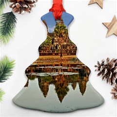 Angkor Wat Christmas Tree Ornament (2 Sides) by trendistuff