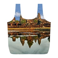 Angkor Wat Full Print Recycle Bags (l)  by trendistuff