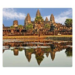 Angkor Wat Double Sided Flano Blanket (small) 